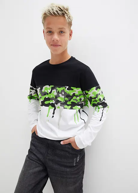 Jongens longsleeve met print, bpc bonprix collection