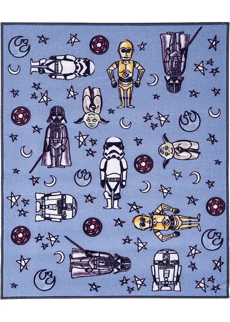 Wasbaar vloerkleed met Disney Star Wars, Disney
