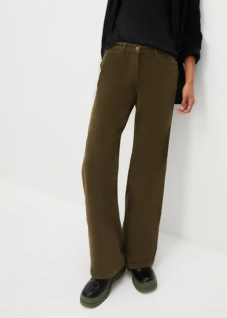 Marlene Dietrich thermobroek van corduroy, bpc bonprix collection