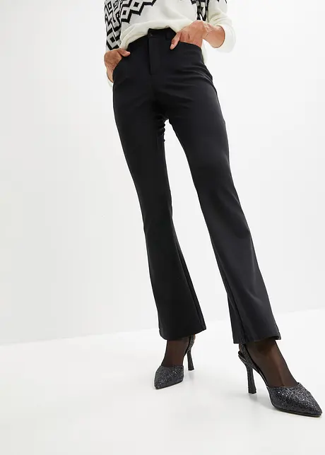 Flared broek, bonprix