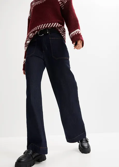 Stretch jeans, wide, John Baner JEANSWEAR