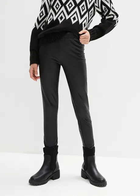 Meisjes glanzende legging, bpc bonprix collection