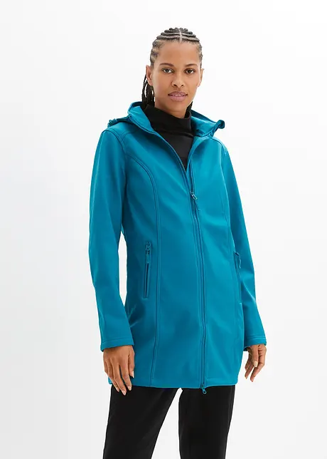 Softshell parka, waterafstotend, bonprix