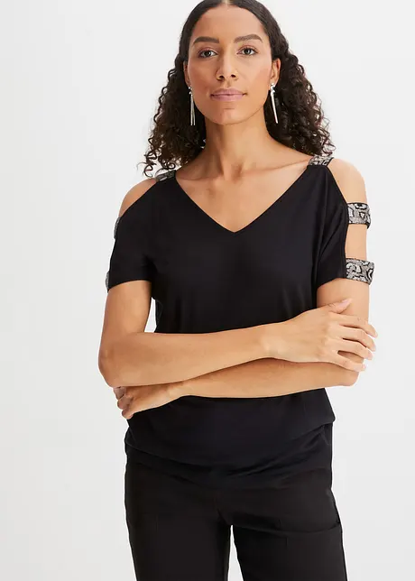 Shirt met pailletten, BODYFLIRT