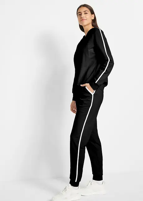 Joggingpak van katoen (2-dlg. set), bonprix