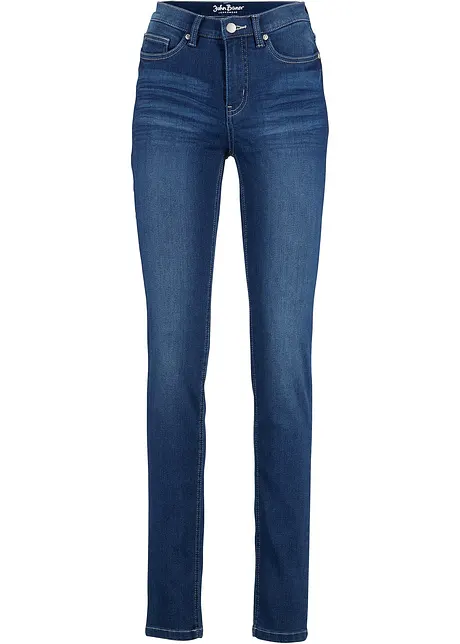 Slim jeans mid waist, stretch, bonprix