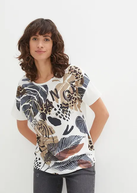 Shirt met foilprint, bonprix