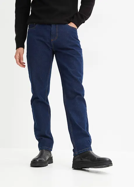 Classic fit jeans met deels elastische tailleband, straight, bonprix