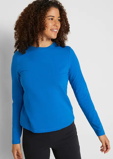 Longsleeve van biologisch katoen (set van 2), bonprix