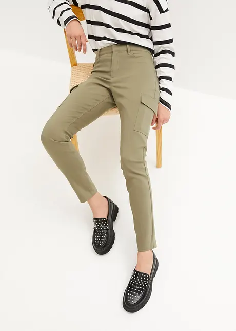 High waist cargo broek, RAINBOW