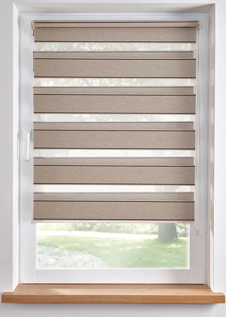 Duo rolgordijn met structuur, bpc living bonprix collection