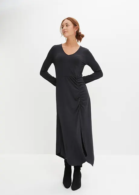 Midi jurk met gerecycled polyester, BODYFLIRT