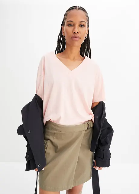 Oversized shirt van biologisch katoen, bonprix