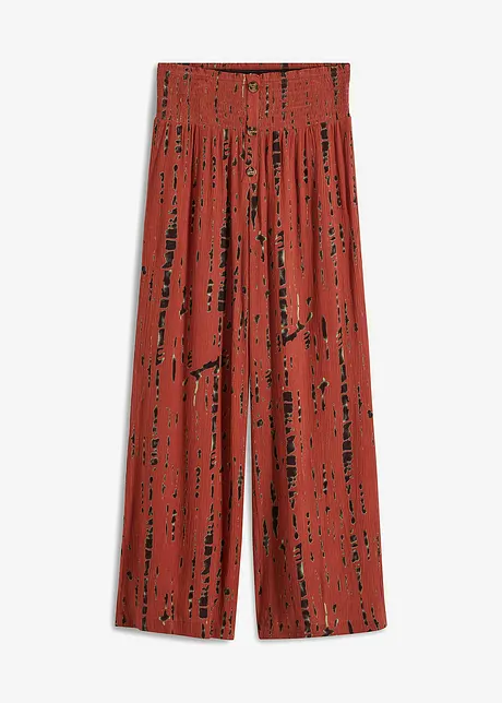 Palazzo broek van soepele viscose, bonprix