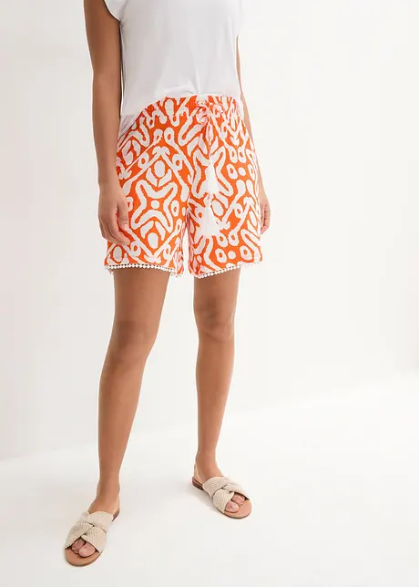 High waist jersey short met comfortband, bonprix