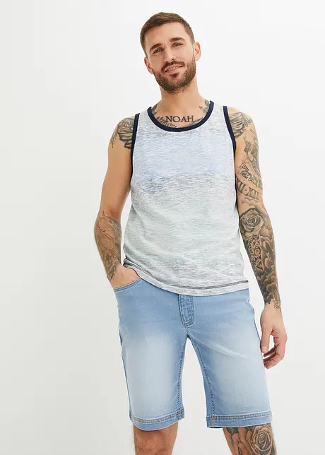 Tanktop van biologisch katoen, John Baner JEANSWEAR