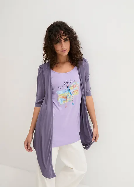 2-in-1 shirt van viscose, bonprix