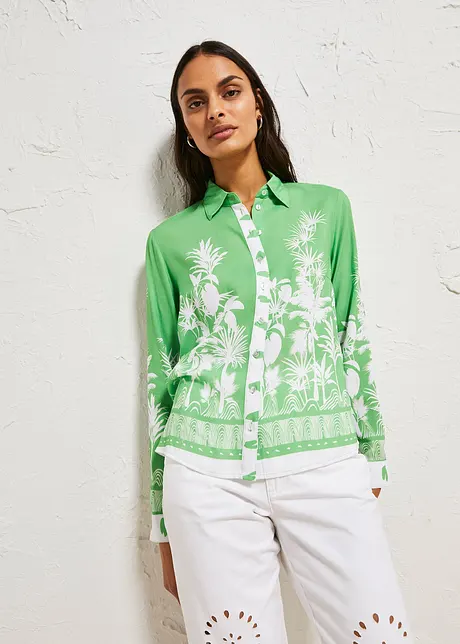 Blouse van soepele viscose, bonprix