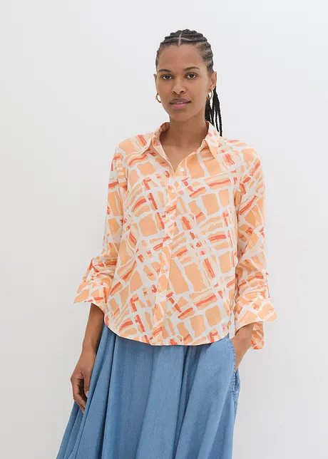 Gedessineerde blouse, bpc bonprix collection