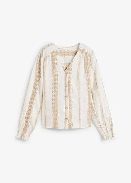 Linnen blouse, bonprix