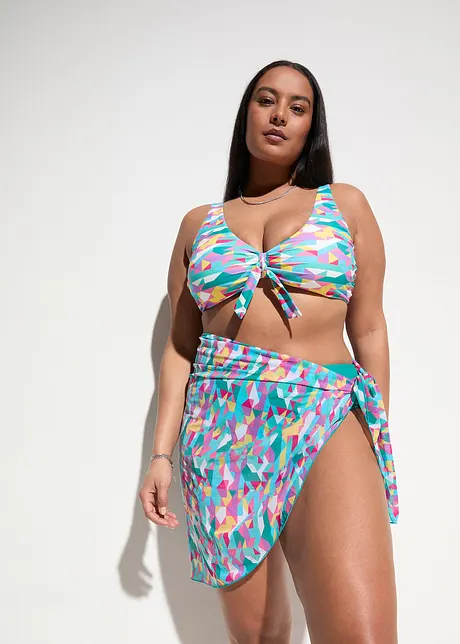 Bikini en pareo (3-dlg. set), bonprix