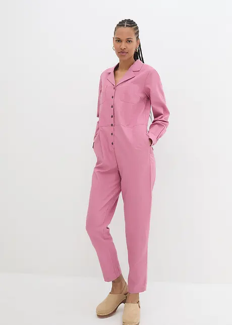 Linnen 7/8 jumpsuit, bpc bonprix collection