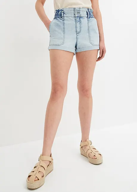 Paperbag jeans short, RAINBOW