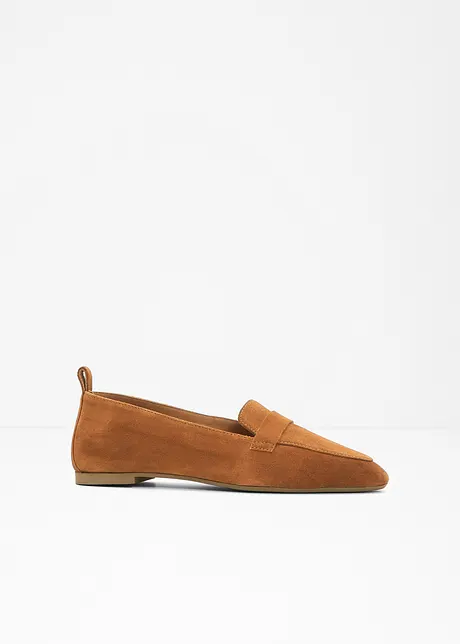 Leren loafers, bonprix