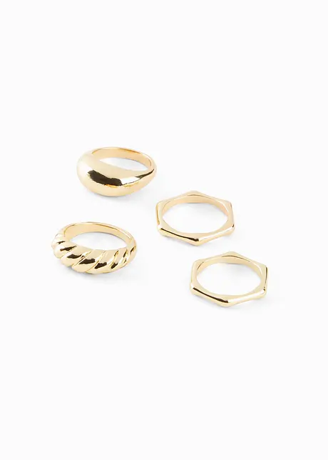 Ringenset (4-dlg.), bonprix