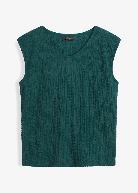 Shirt van lichte crêpe, bonprix