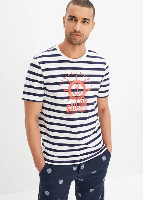 T-shirt van biologisch katoen, bpc bonprix collection
