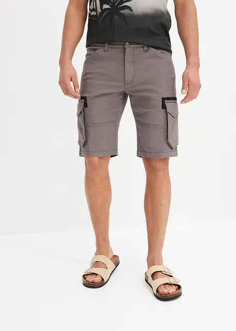 Stretch cargo bermuda, regular fit, bonprix