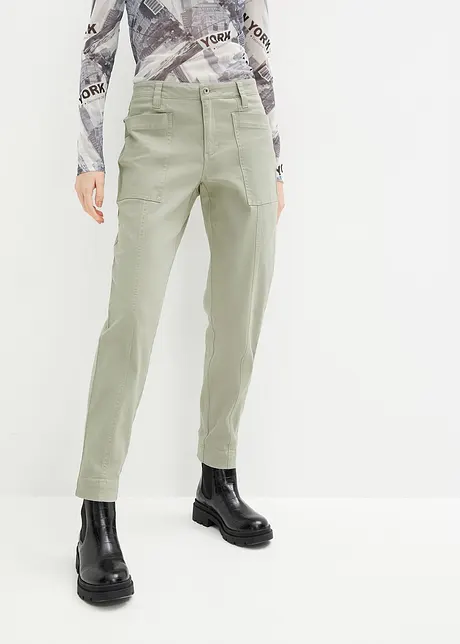 Twill boyfriend broek, RAINBOW