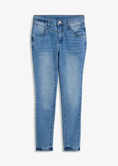 Skinny jeans mid waist, cropped, bonprix