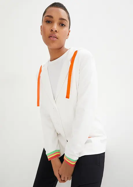 Sweat blazer in een viscosemix, bonprix