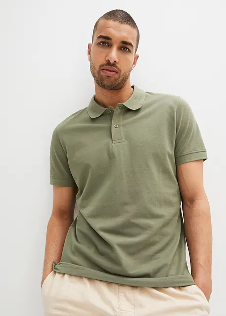 Piqué poloshirt van biologisch katoen, bonprix