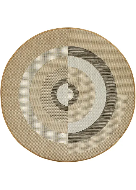 Rond binnen- en buitenkleed met grafisch patroon, bpc living bonprix collection