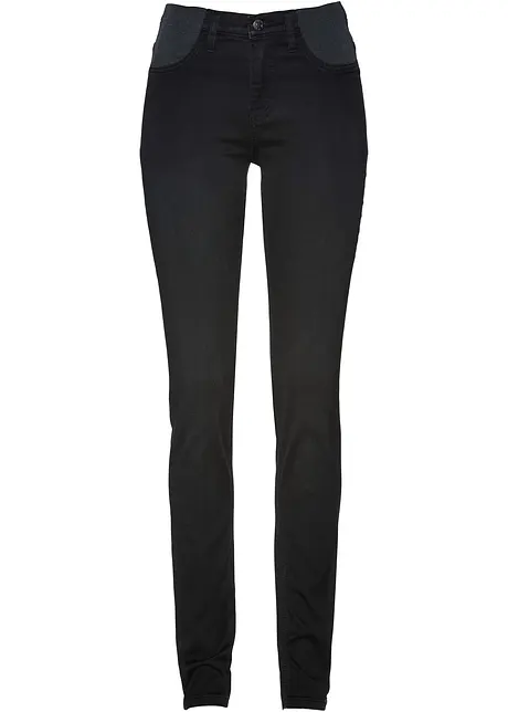 Skinny stretch jeans met mid waist, bonprix