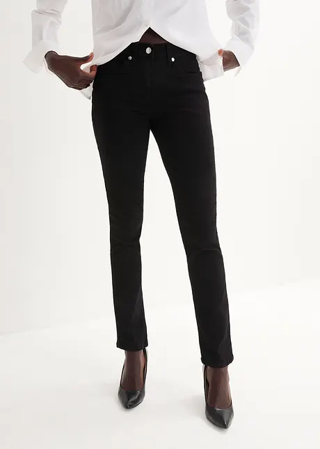 Slim fit jeans mid waist, super stretch, bonprix
