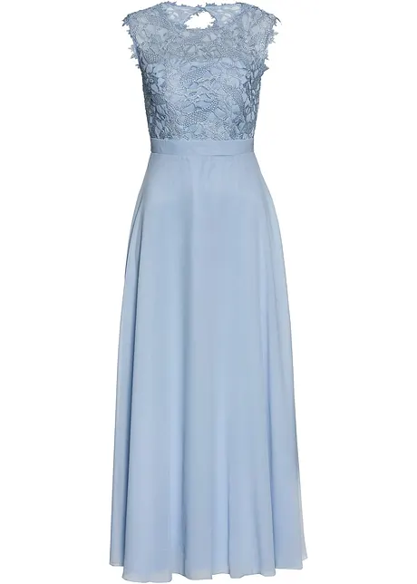 Maxi galajurk met kant, bonprix