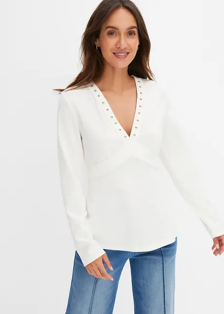 Shirt met studs, bonprix