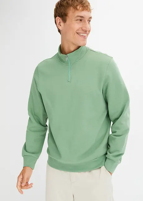 Sweater met troyer kraag, bonprix