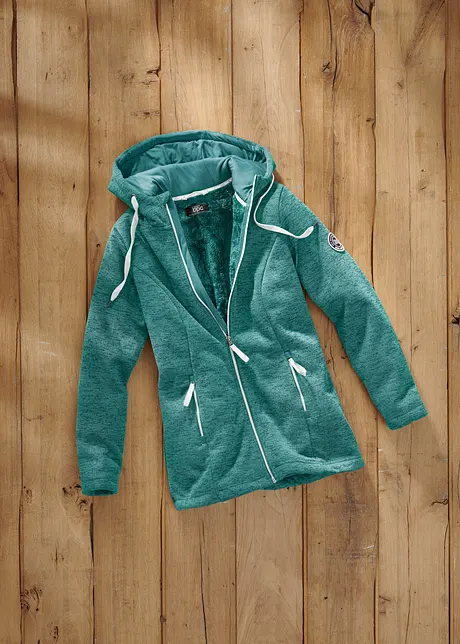 Fleece vest met teddy voering, bonprix