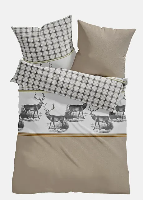 Dekbedovertrek met herten, bonprix