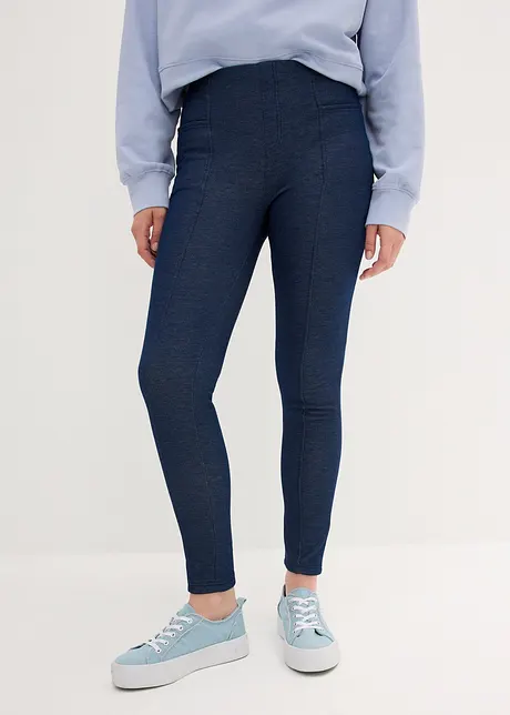 Zachte thermo legging in denim look, bonprix