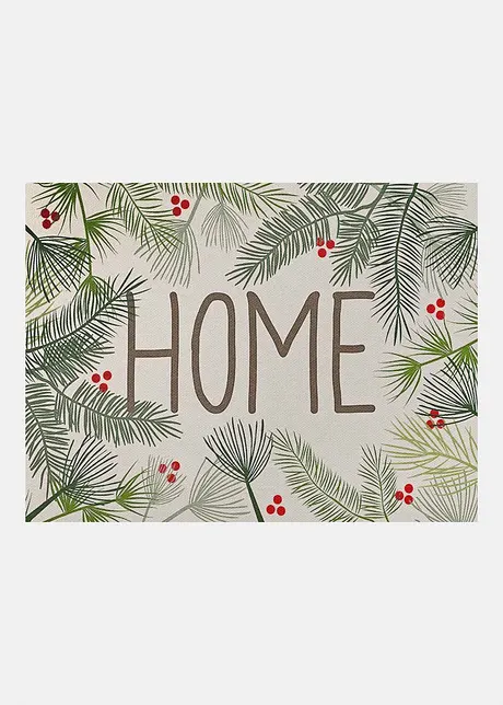 Deurmat met Home print, bonprix