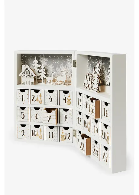 Adventskalender met lades, bonprix