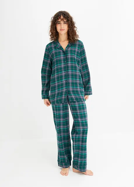 Geweven pyjama van flanel (2-dlg. set), bonprix