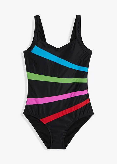 Corrigerend badpak met inzetstukken, sterk corrigerend, bonprix