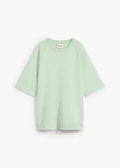 Oversized sweater met splitten opzij, bonprix